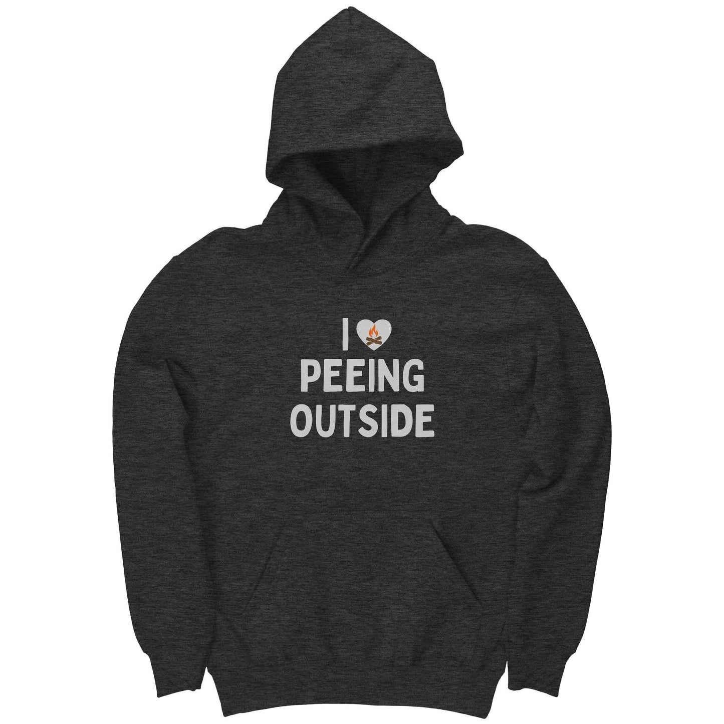 Funny "I Love Peeing Outside" Camping Kids Shirts and Hoodies