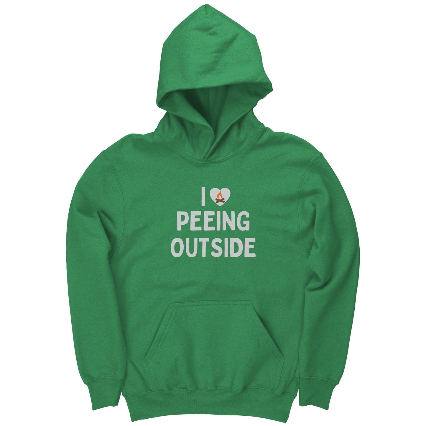 Funny "I Love Peeing Outside" Camping Kids Shirts and Hoodies