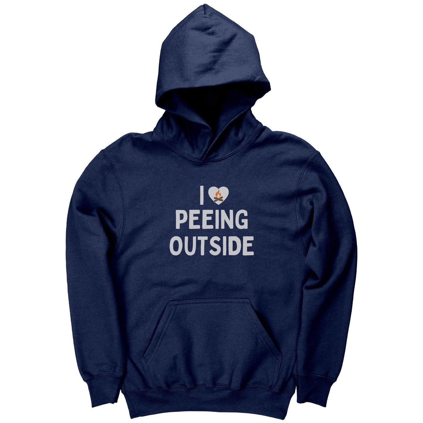 Funny "I Love Peeing Outside" Camping Kids Shirts and Hoodies