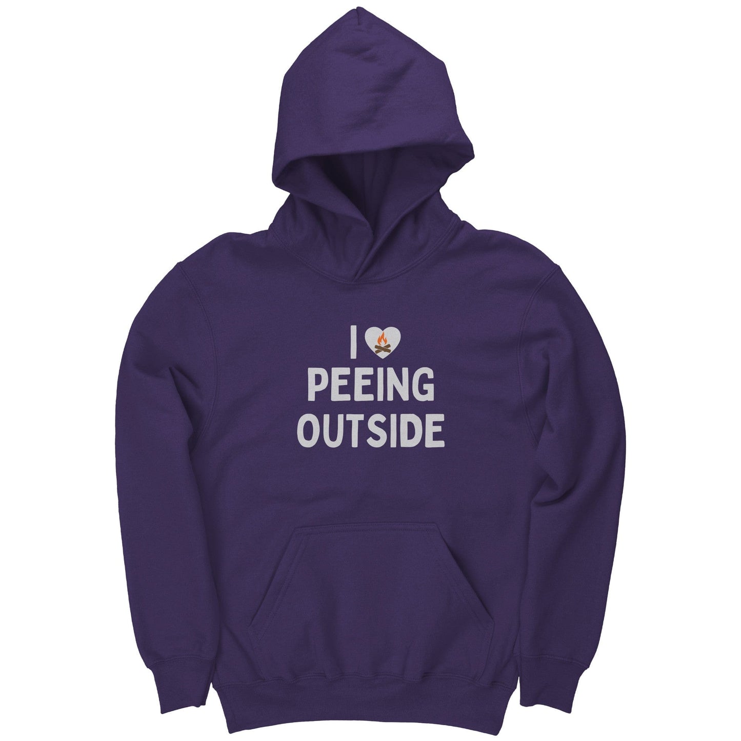 Funny "I Love Peeing Outside" Camping Kids Shirts and Hoodies