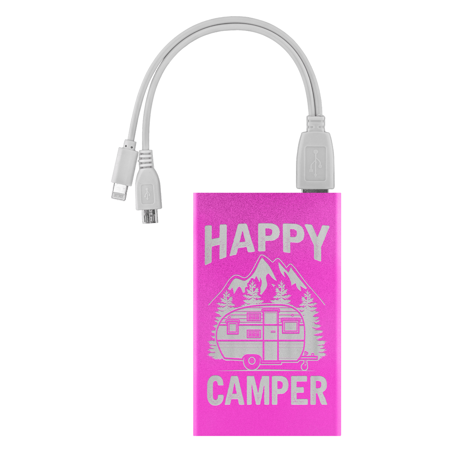Official "Happy Camper" USB Power Bank Charger