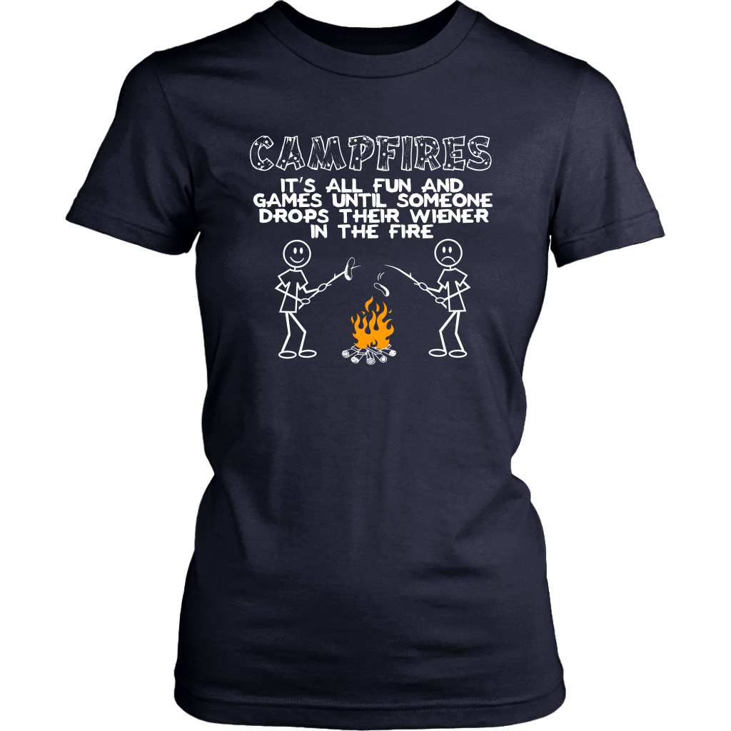 Campfires - It's All Fun And Games Until Someone Loses A Wiener In The Fire