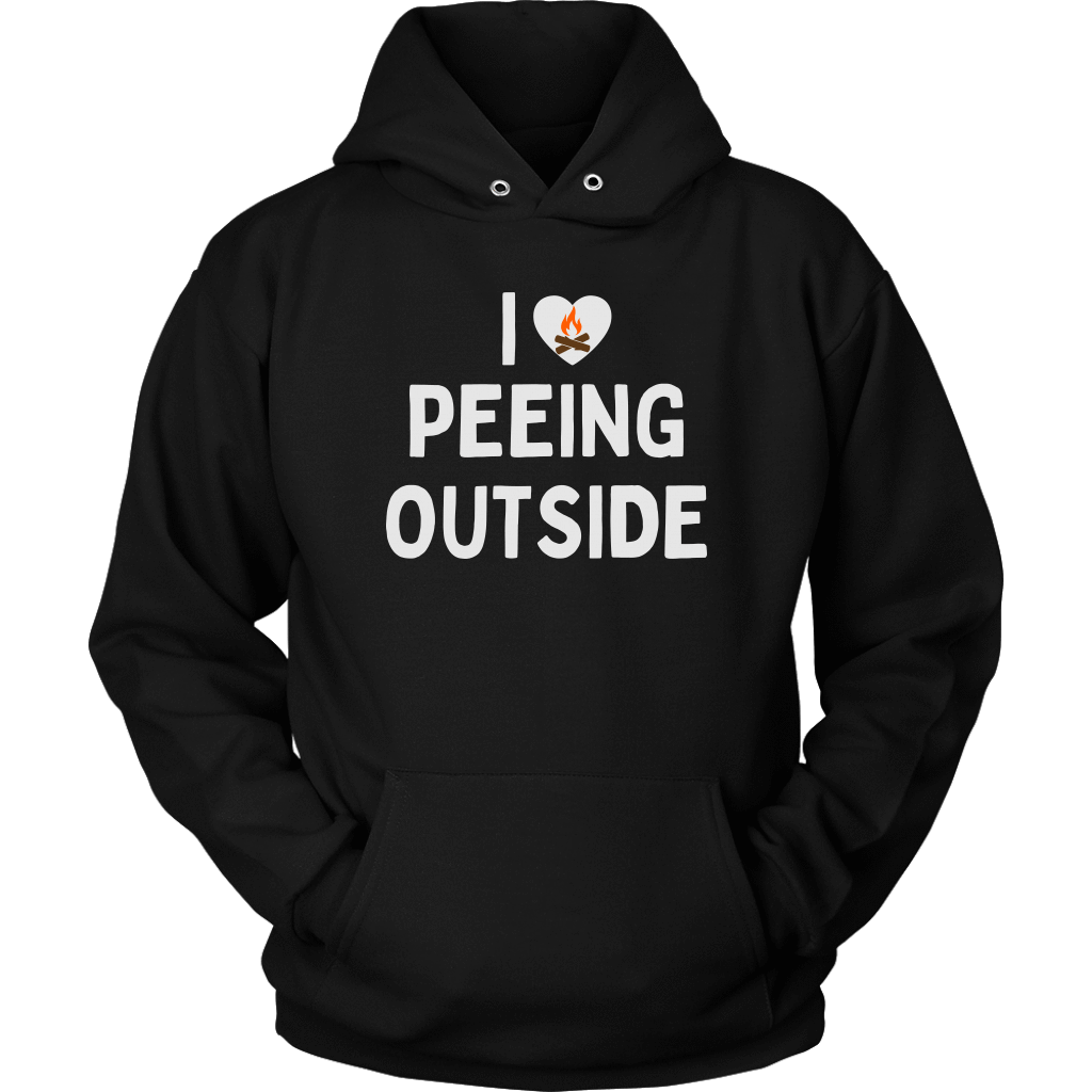 I like to 2025 pee outside sweatshirt