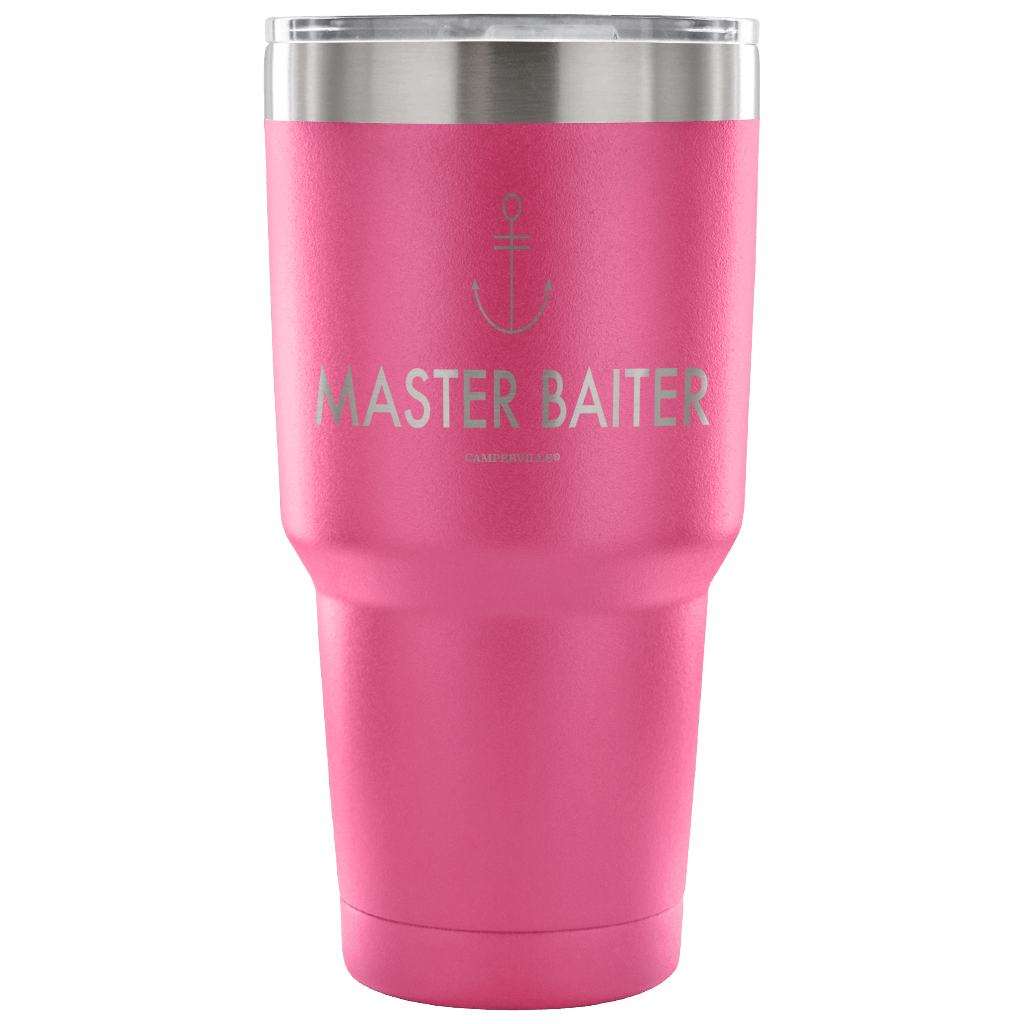 "Master Baiter" - Stainless Steel Fishing Tumbler