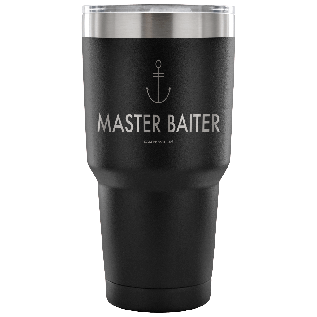 "Master Baiter" - Stainless Steel Fishing Tumbler