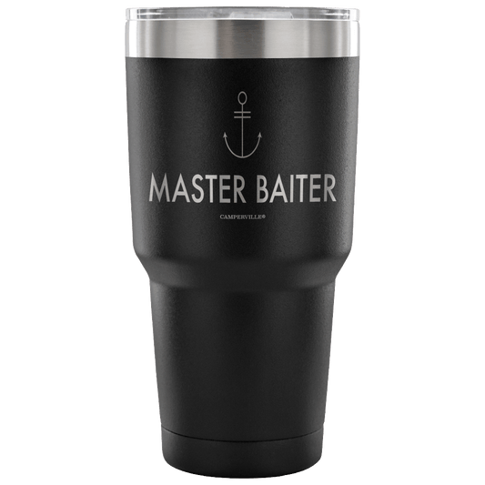 "Master Baiter" - Stainless Steel Fishing Tumbler