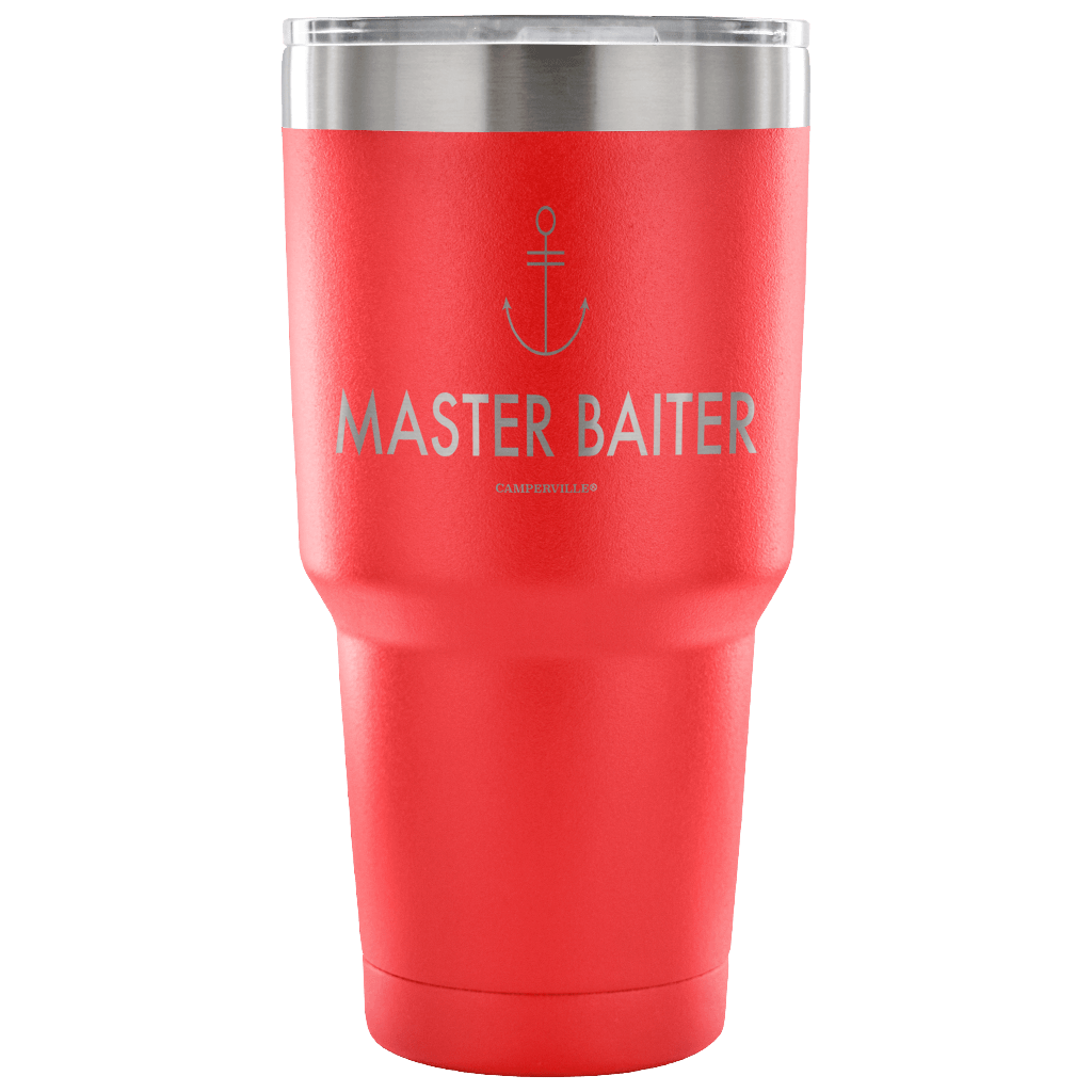 "Master Baiter" - Stainless Steel Fishing Tumbler