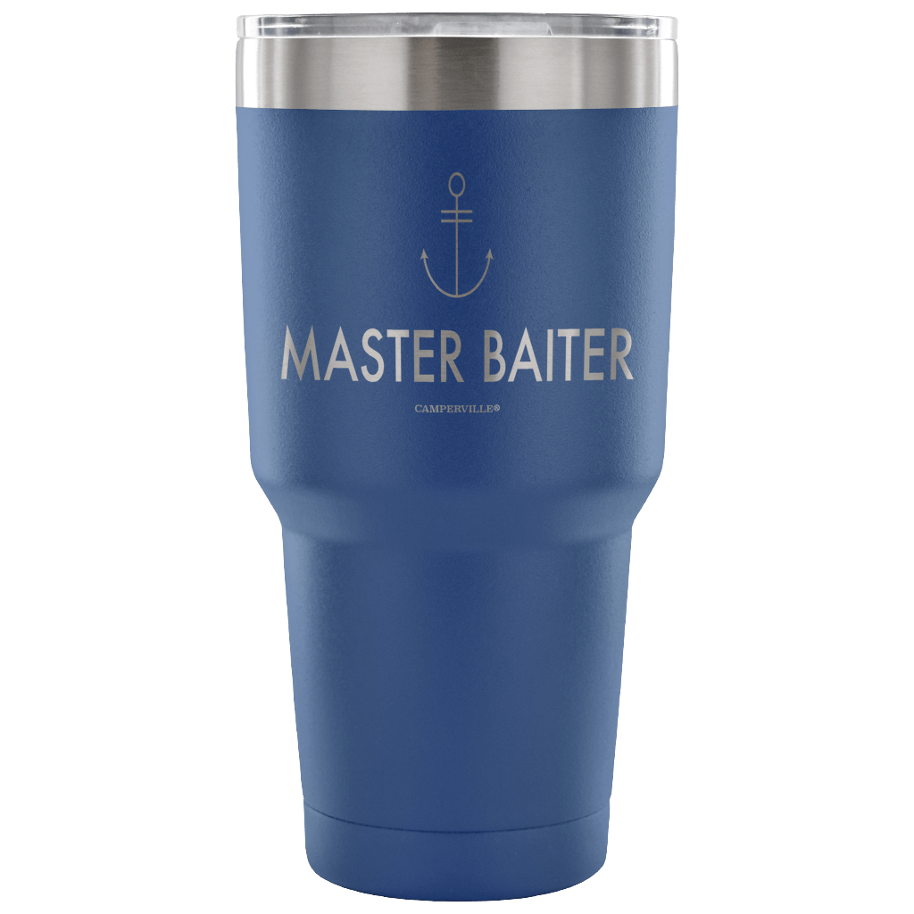 "Master Baiter" - Stainless Steel Fishing Tumbler