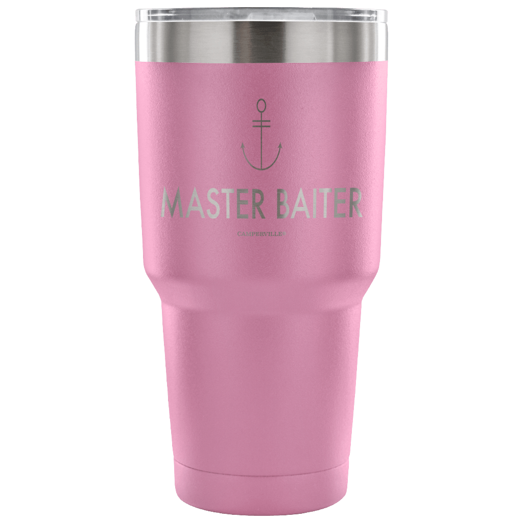 "Master Baiter" - Stainless Steel Fishing Tumbler