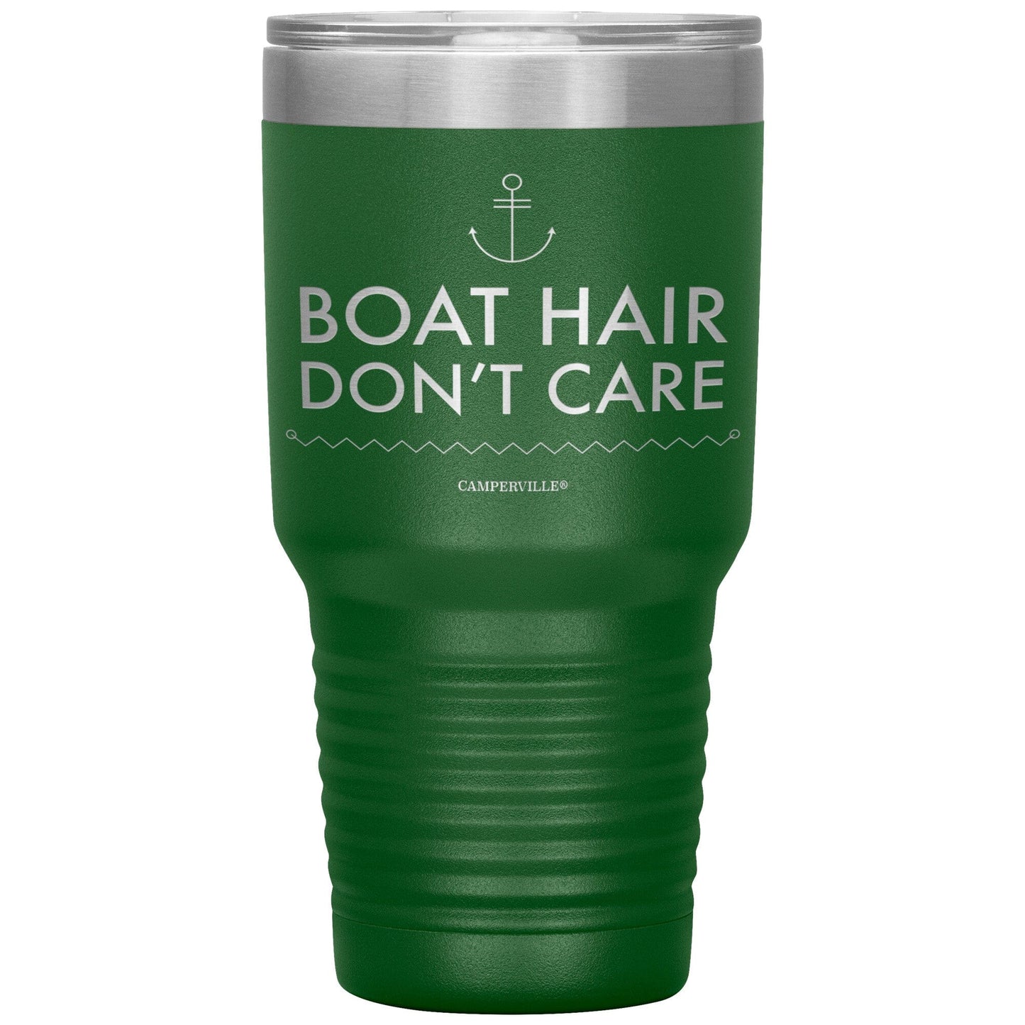 Boat Hair Dont Care - Stainless Steel Tumbler