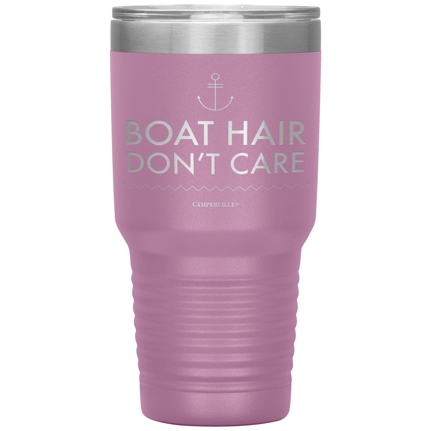 Boat Hair Dont Care - Stainless Steel Tumbler