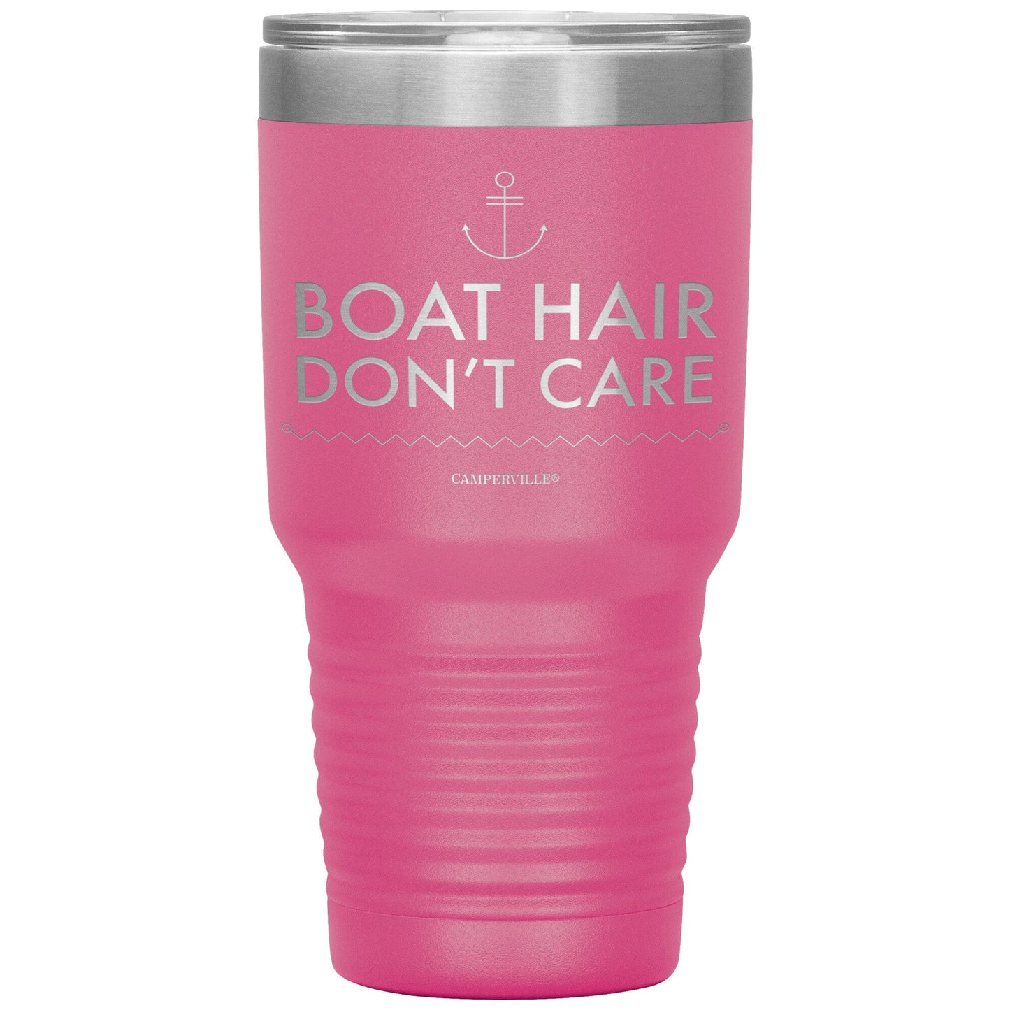 Boat Hair Dont Care - Stainless Steel Tumbler