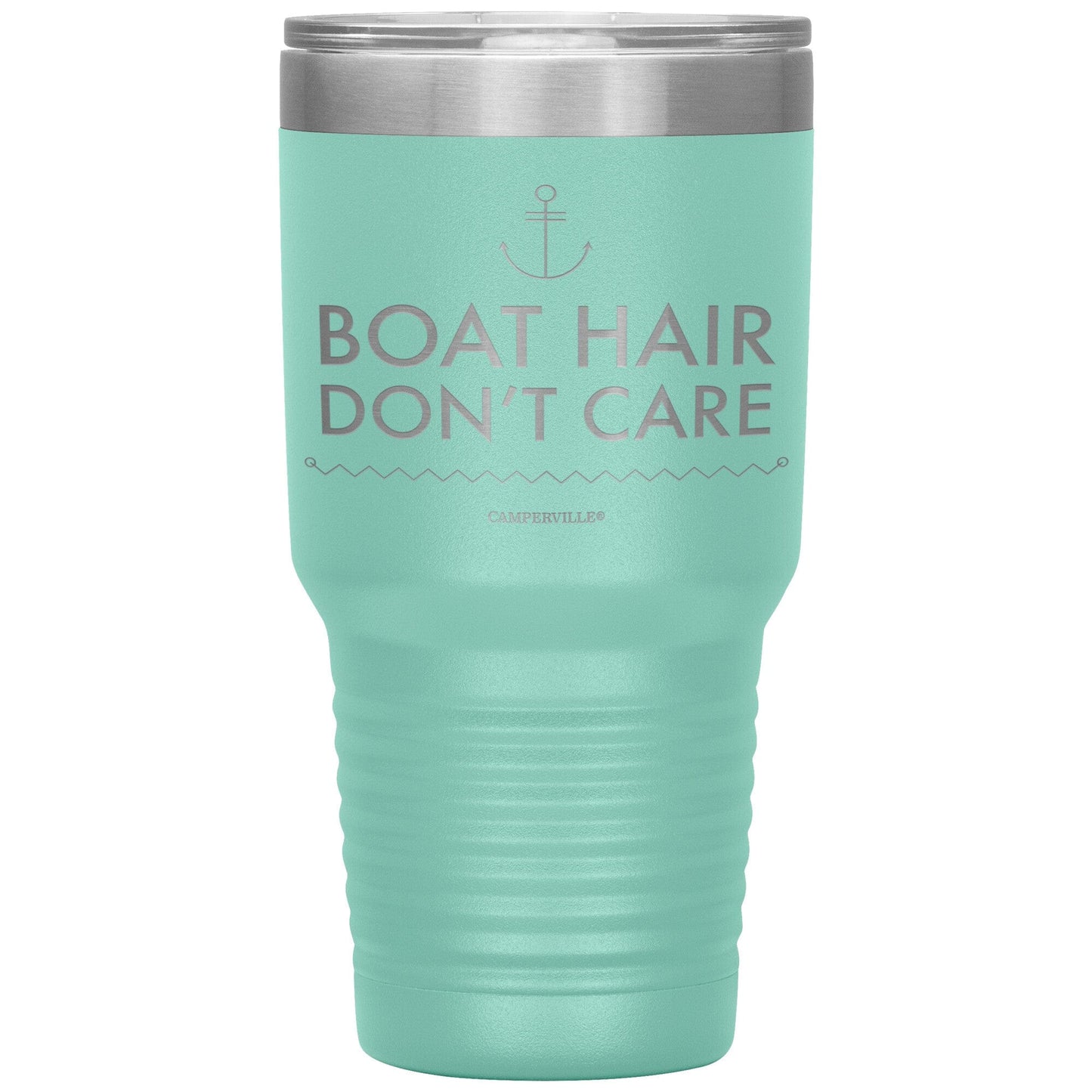 Boat Hair Dont Care - Stainless Steel Tumbler