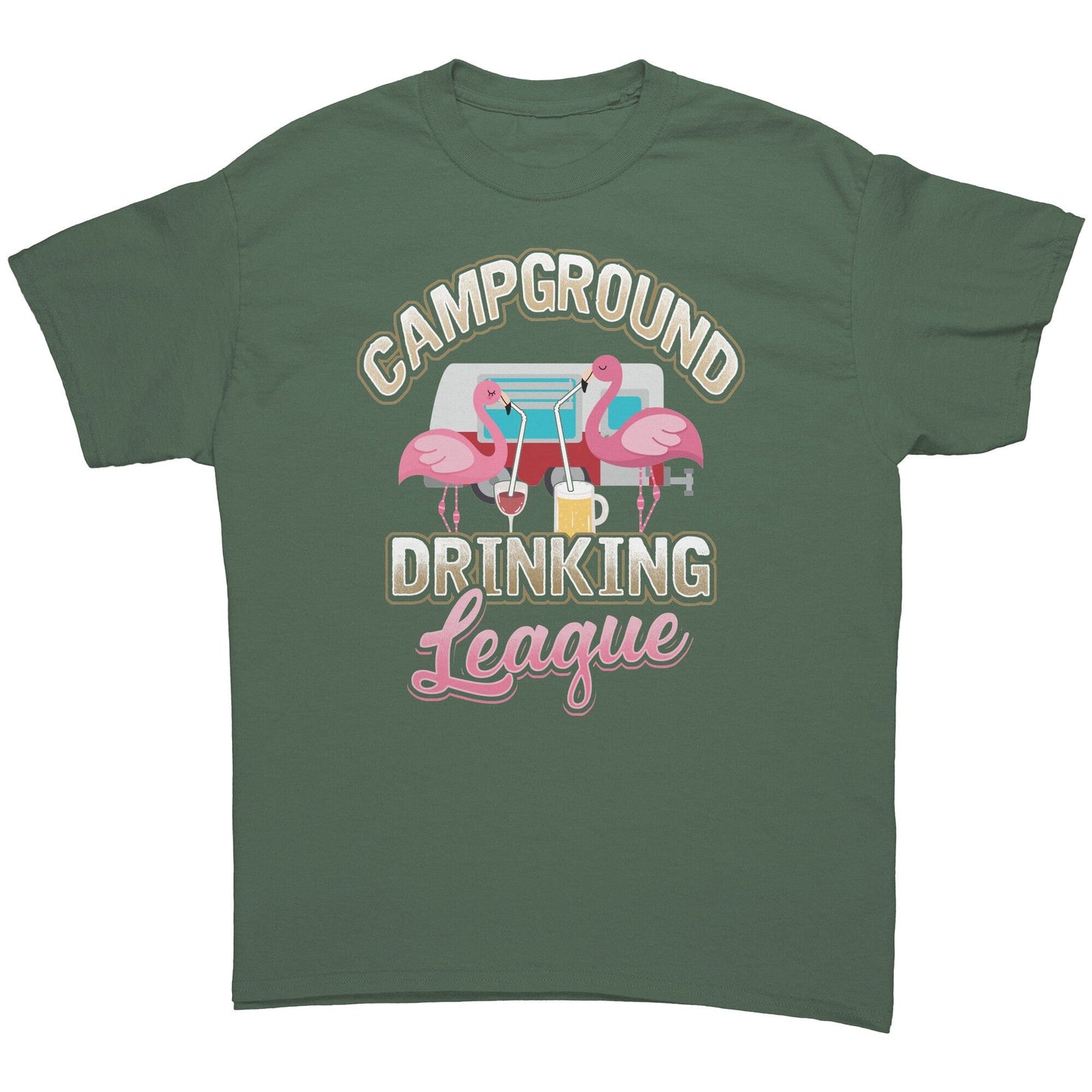 "Campground Drinking League" - Shirts