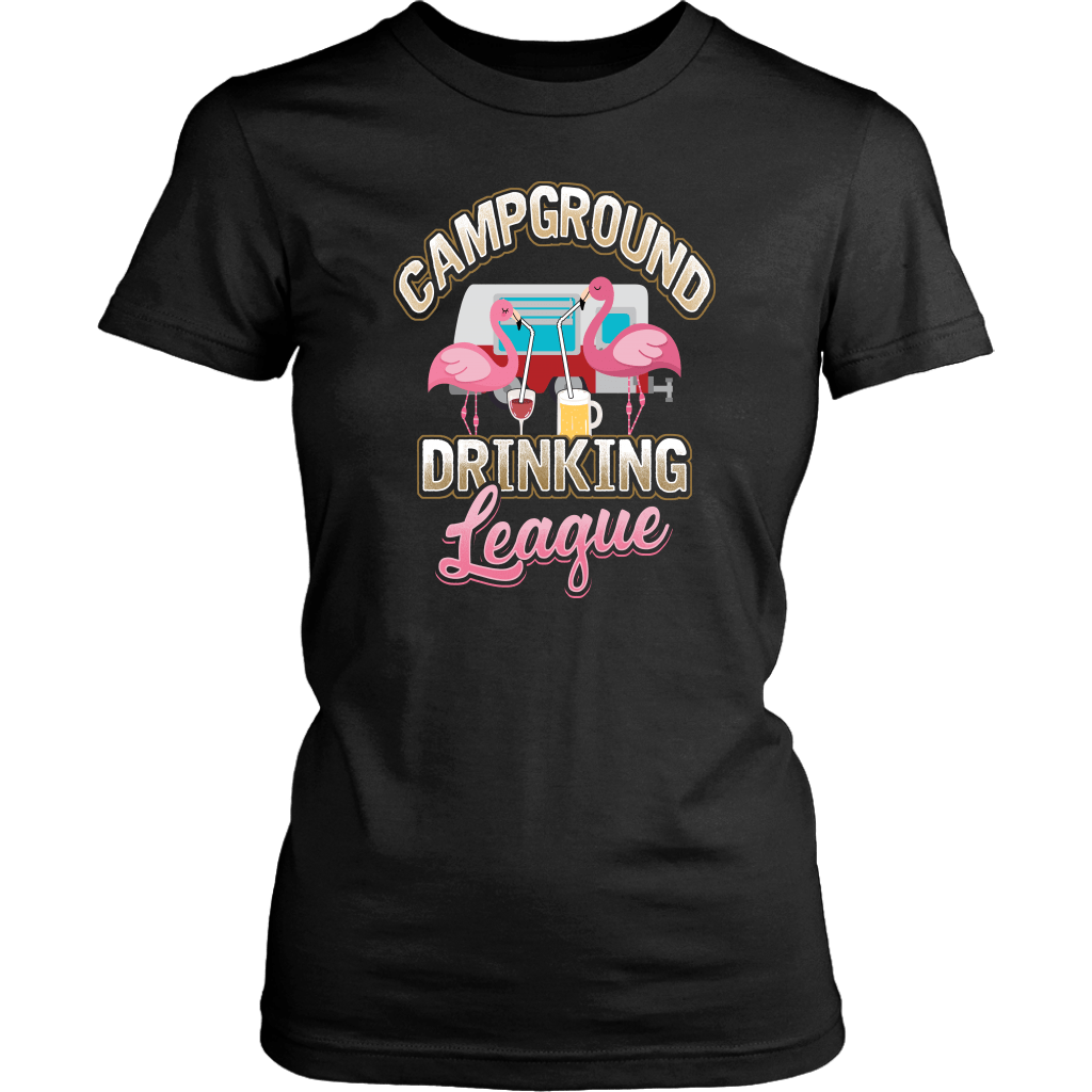 "Campground Drinking League" - Shirts and Hoodies