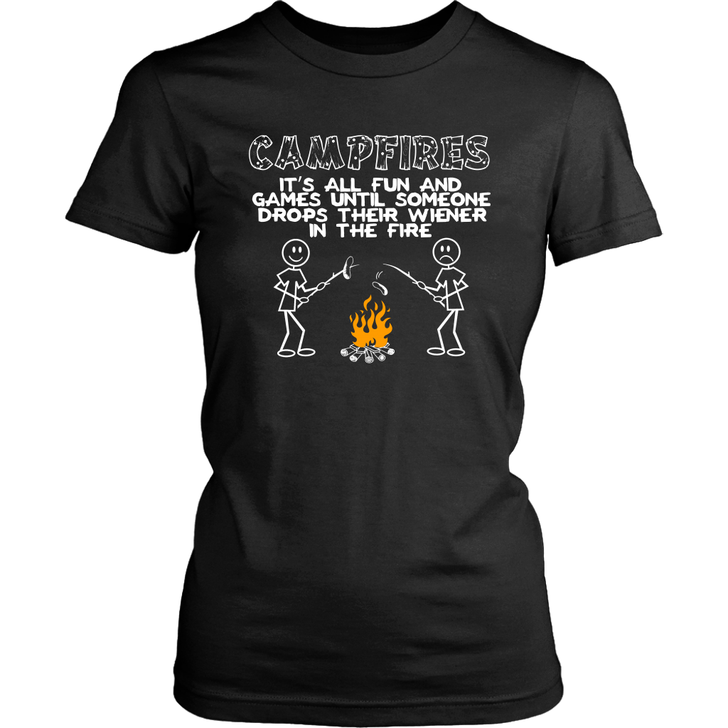 Campfires - It's All Fun And Games Until Someone Loses A Wiener In The Fire