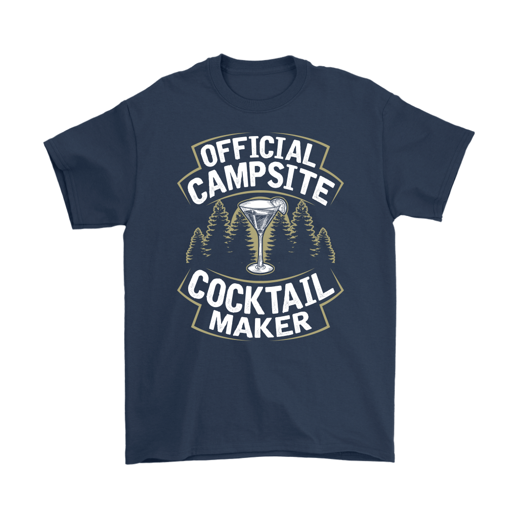 "Official Campsite Cocktail Maker" Shirts and Hoodies