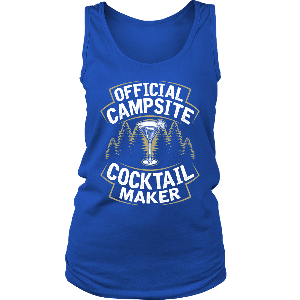 "Official Campsite Cocktail Maker" - Tank