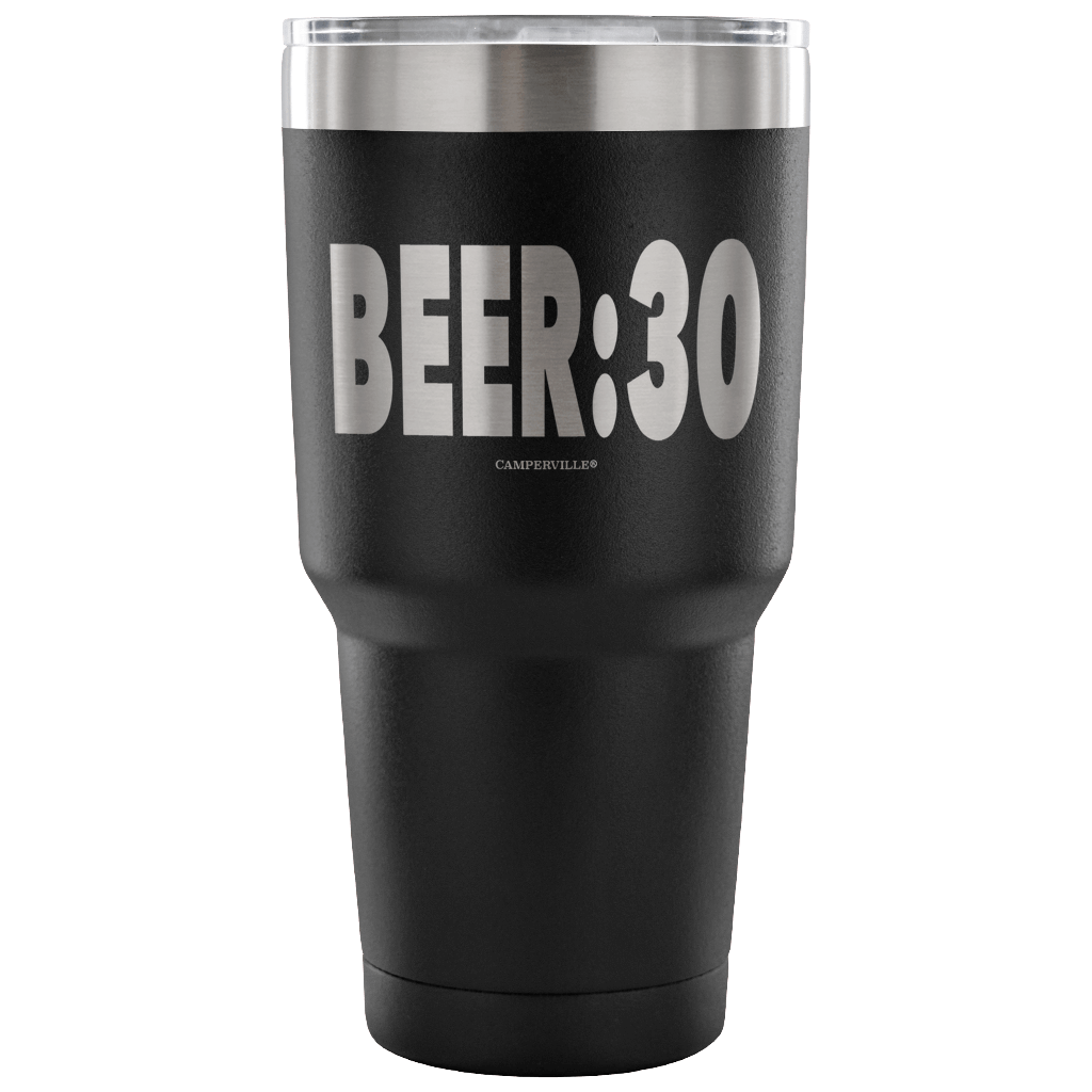 "Beer:30" - Stainless Steel Tumbler