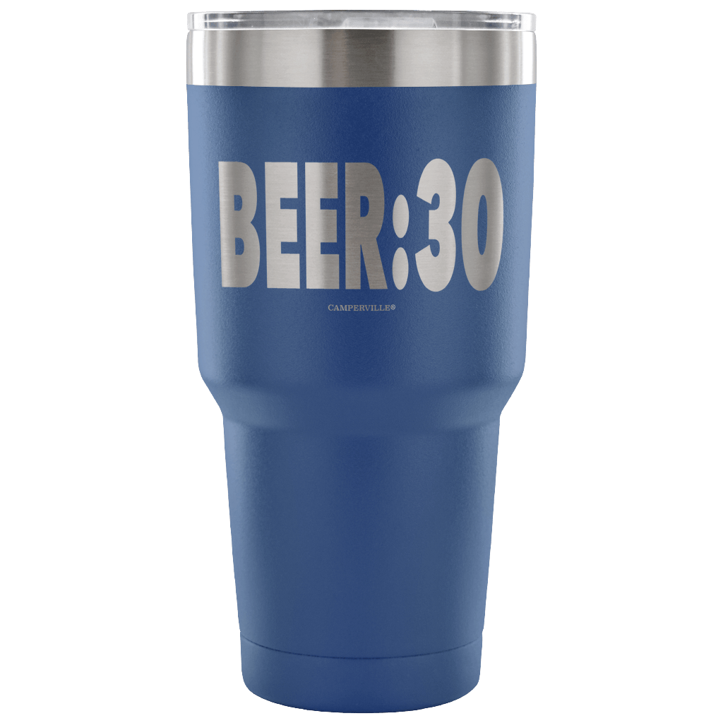 "Beer:30" - Stainless Steel Tumbler