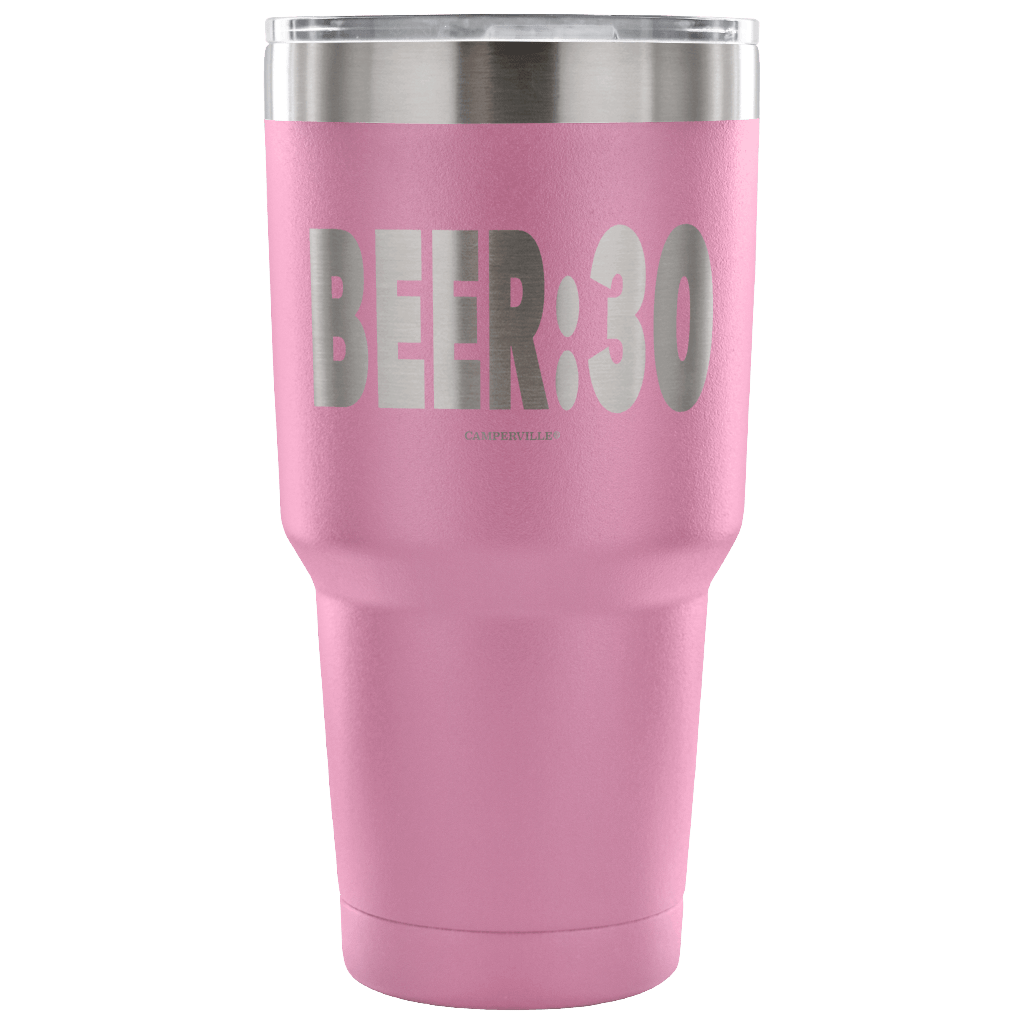 "Beer:30" - Stainless Steel Tumbler