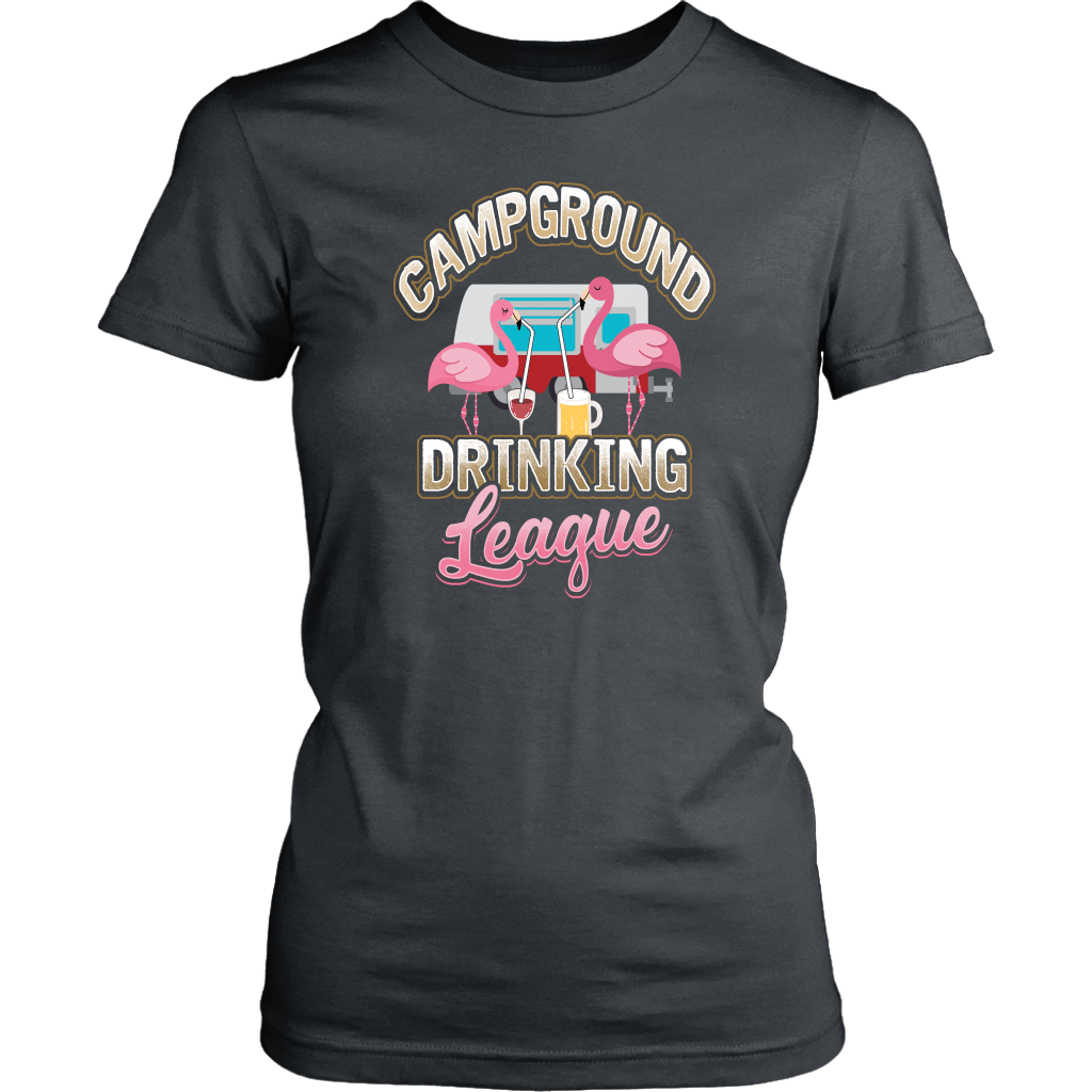 "Campground Drinking League" - Shirts and Hoodies