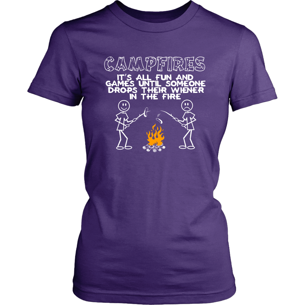 Campfires - It's All Fun And Games Until Someone Loses A Wiener In The Fire