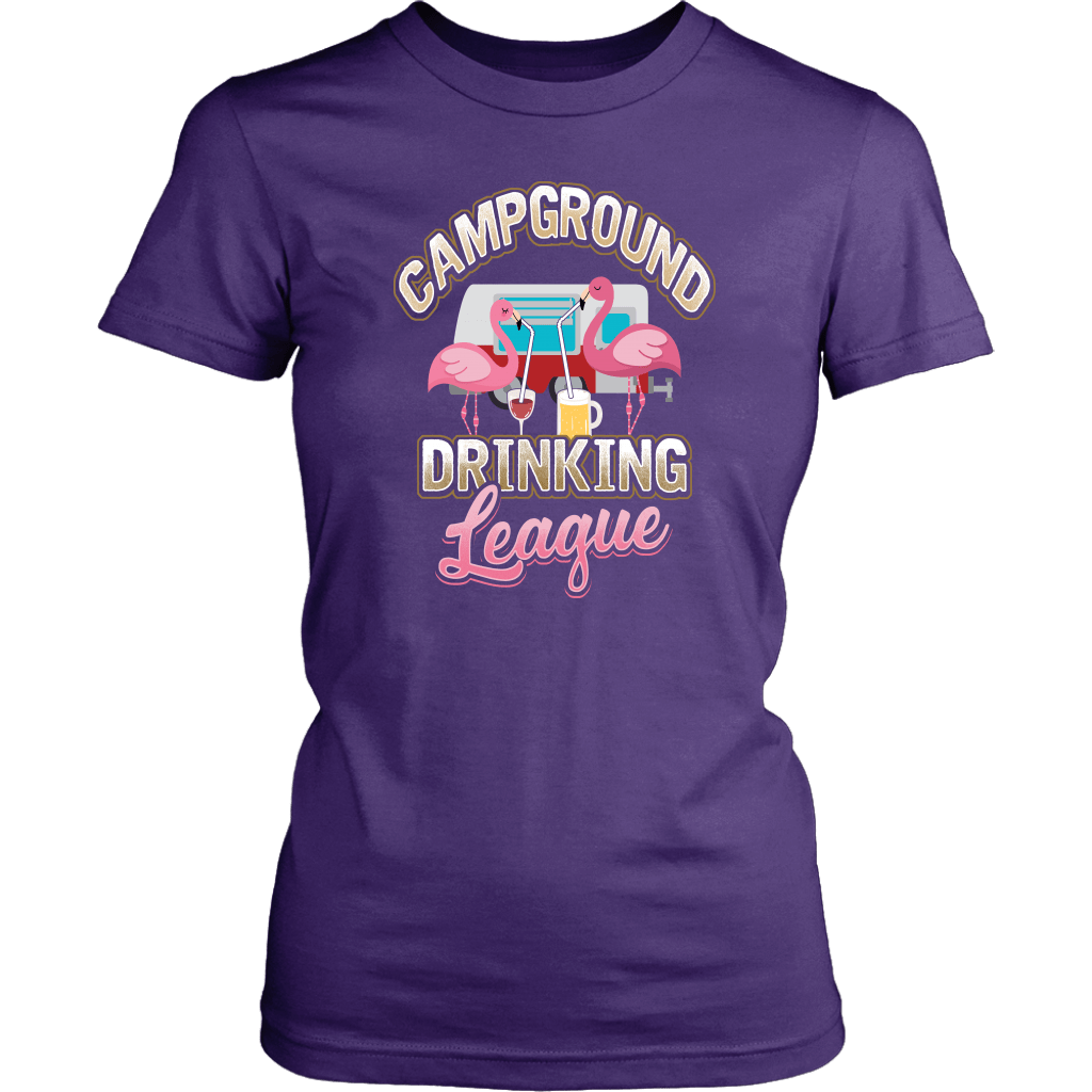 "Campground Drinking League" - Shirts and Hoodies