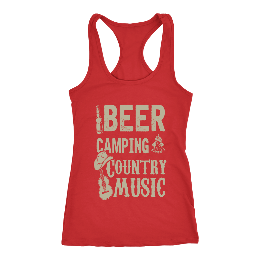 "Beer, Camping, And Country Music" - Tank