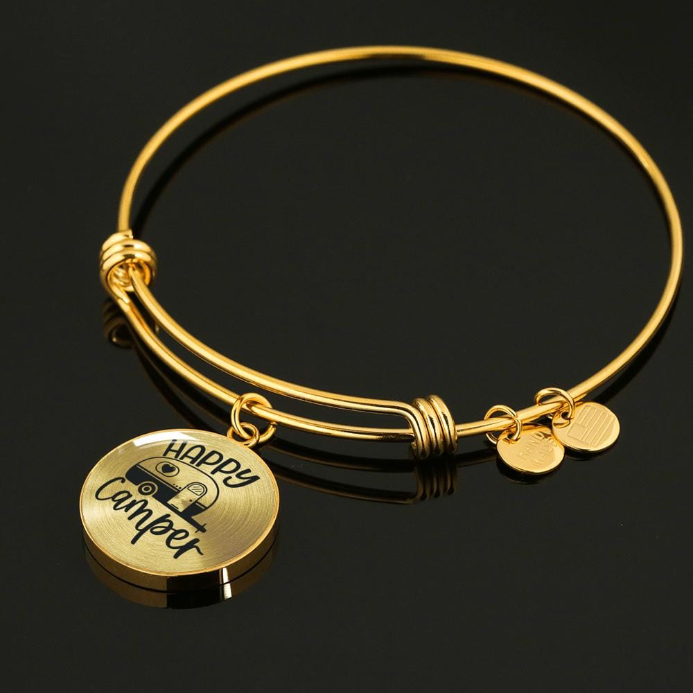 "Happy Camper" Bangle Bracelet