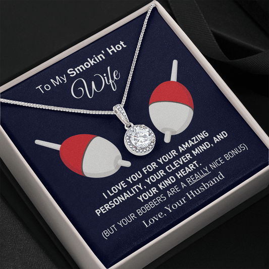 Gift for Wife - Funny Bobbers Necklace