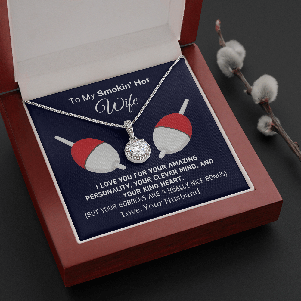Gift for Wife - Funny Bobbers Necklace