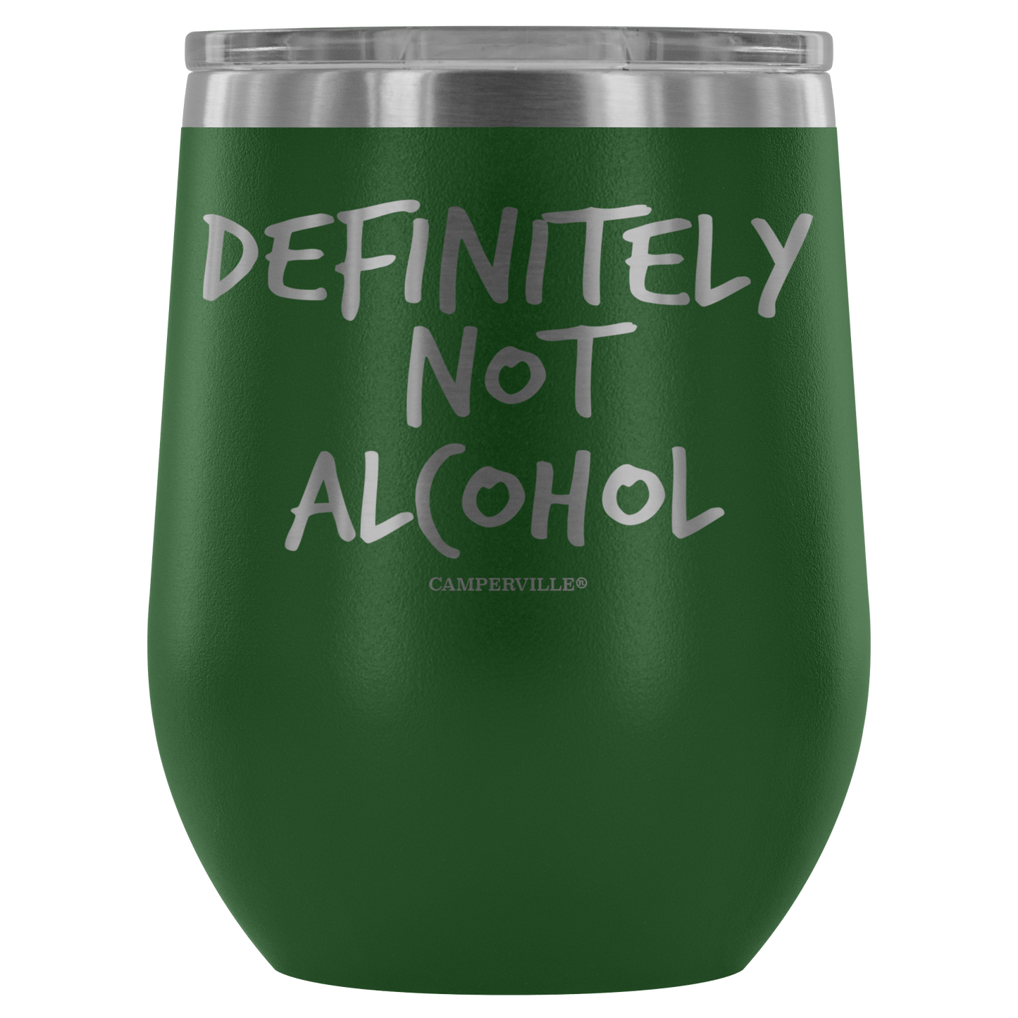 "Definitely Not Wine" - Stemless Wine Cup
