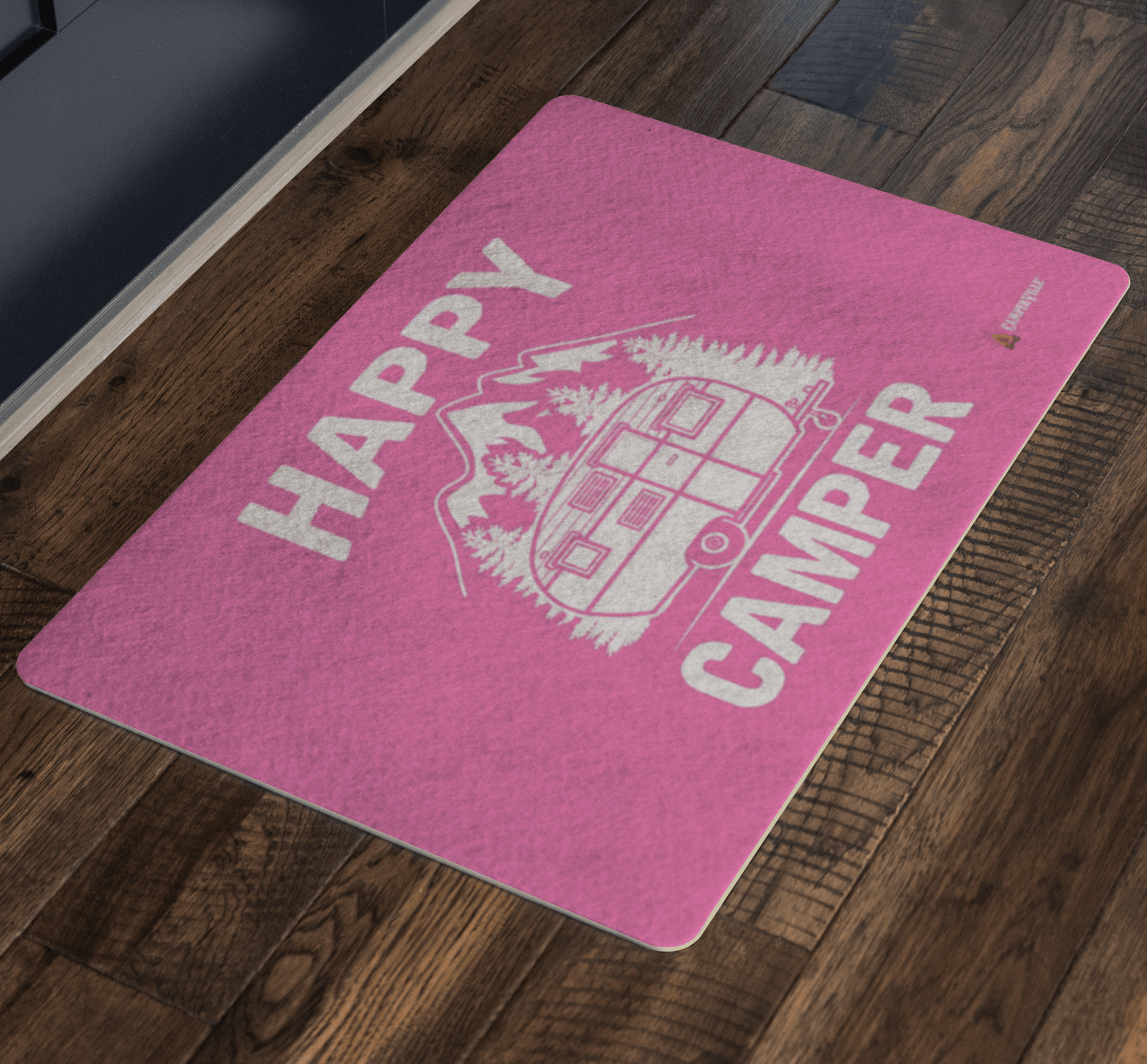 Official Camperville "Happy Camper" Doormat
