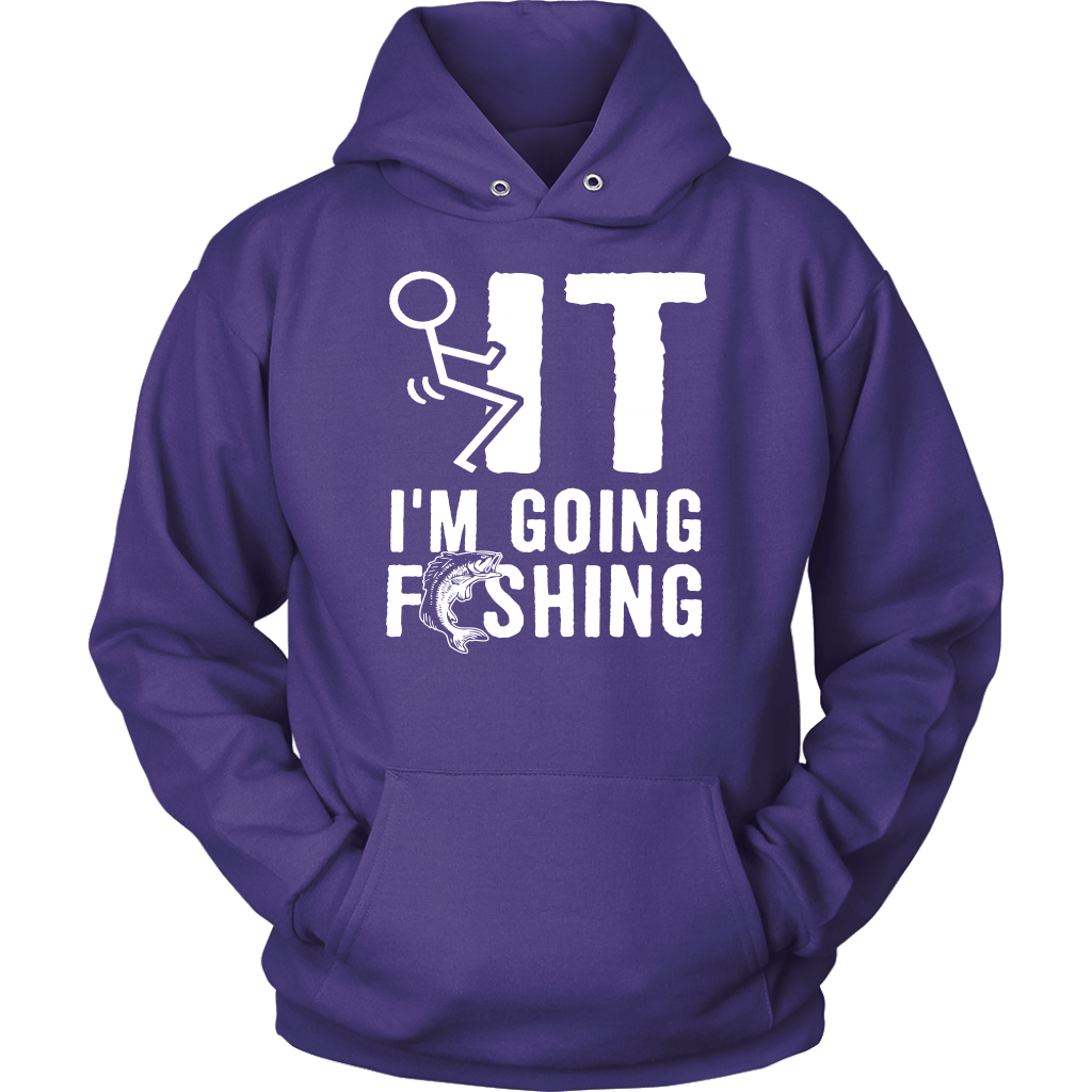 Funny "Screw It I'm Going Fishing" Shirts and Hoodies