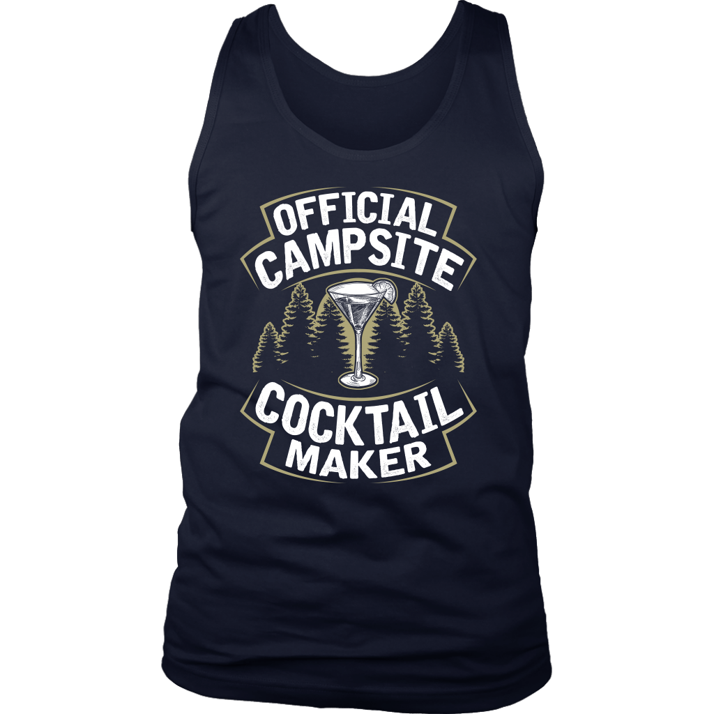 "Official Campsite Cocktail Maker" - Tank