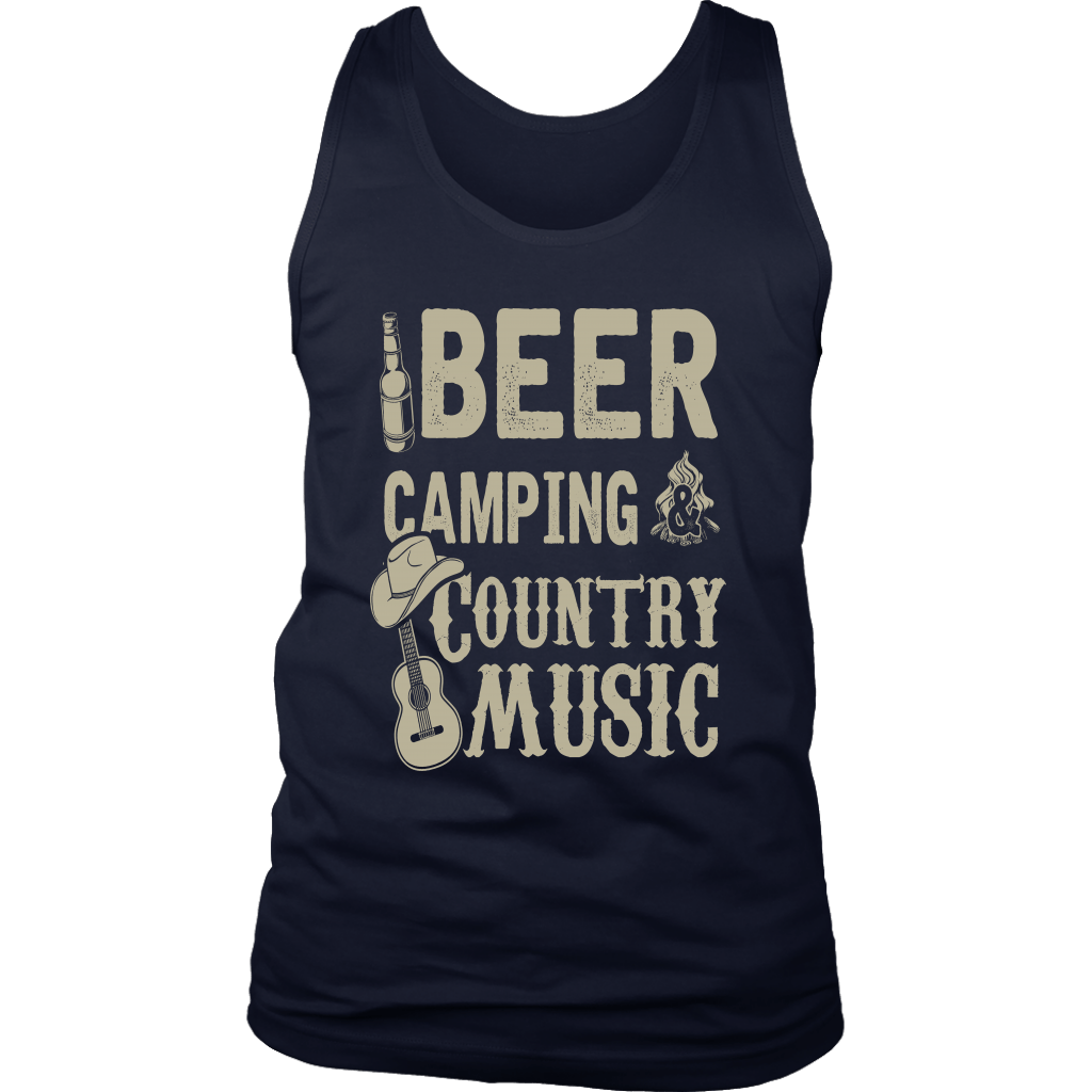 "Beer, Camping, And Country Music" - Tank