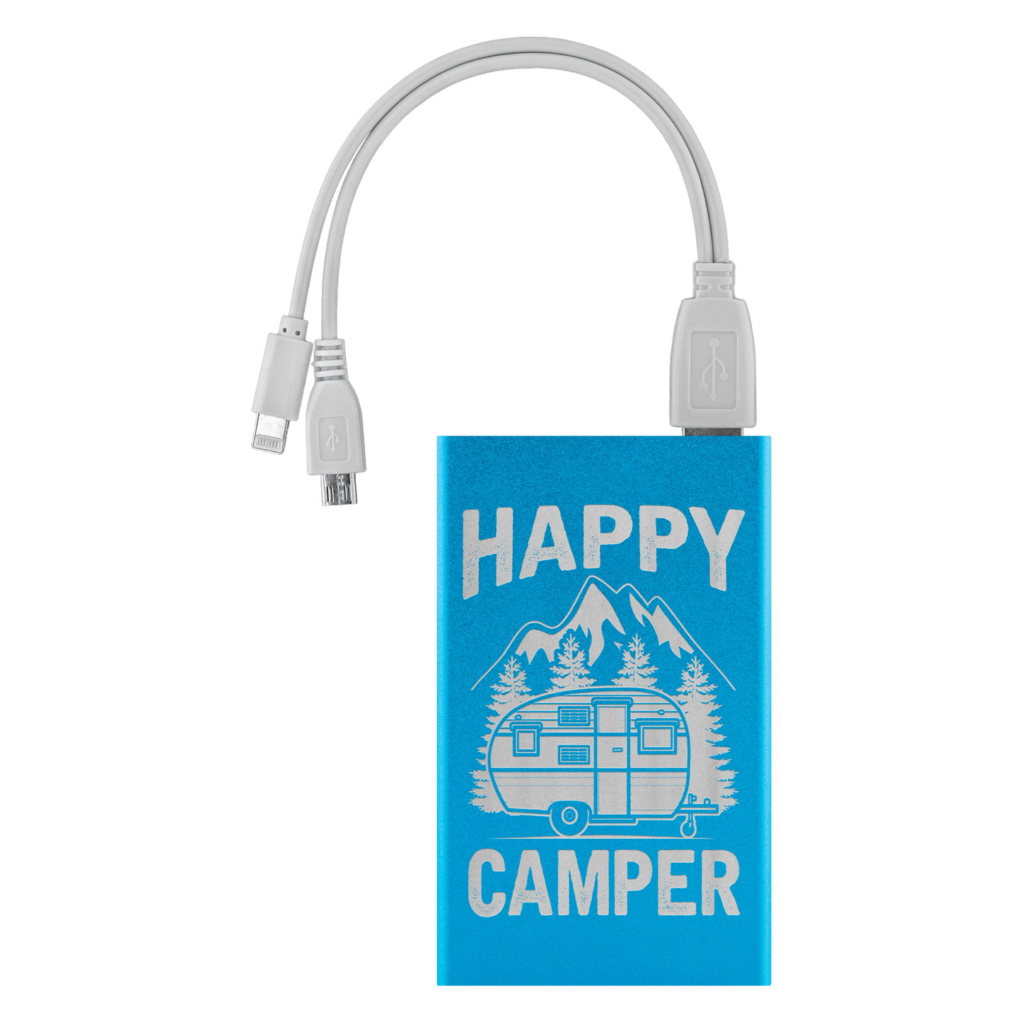 Official "Happy Camper" USB Power Bank Charger