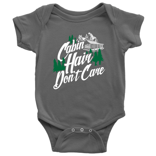 "Cabin Hair Don't Care" Onesie