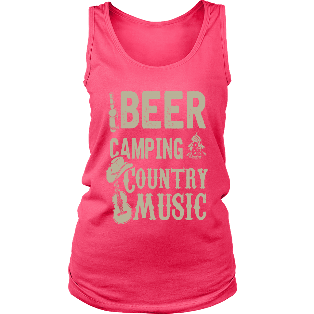"Beer, Camping, And Country Music" - Tank