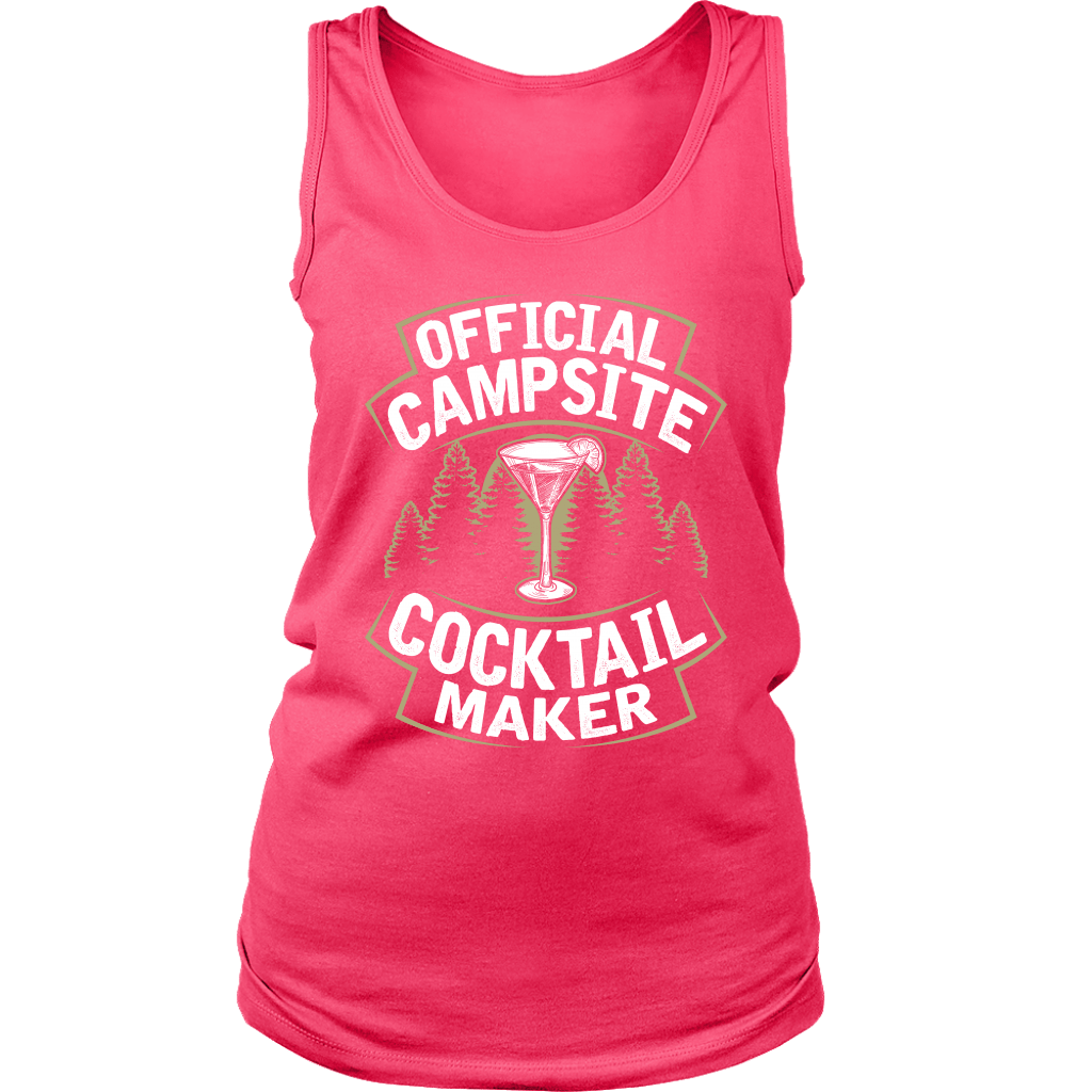 "Official Campsite Cocktail Maker" - Tank