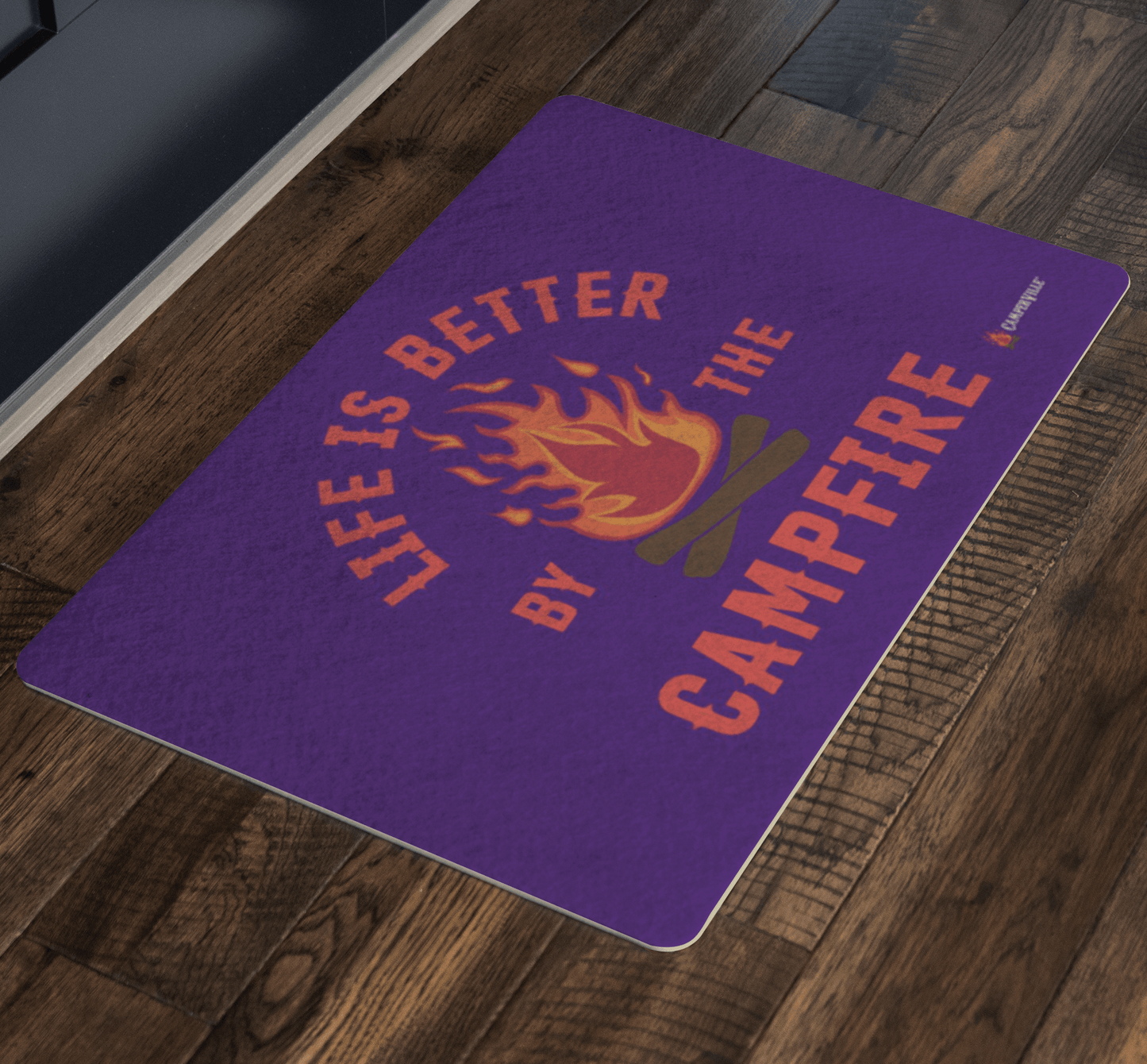 "Life Is Better By The Campfire" Doormat