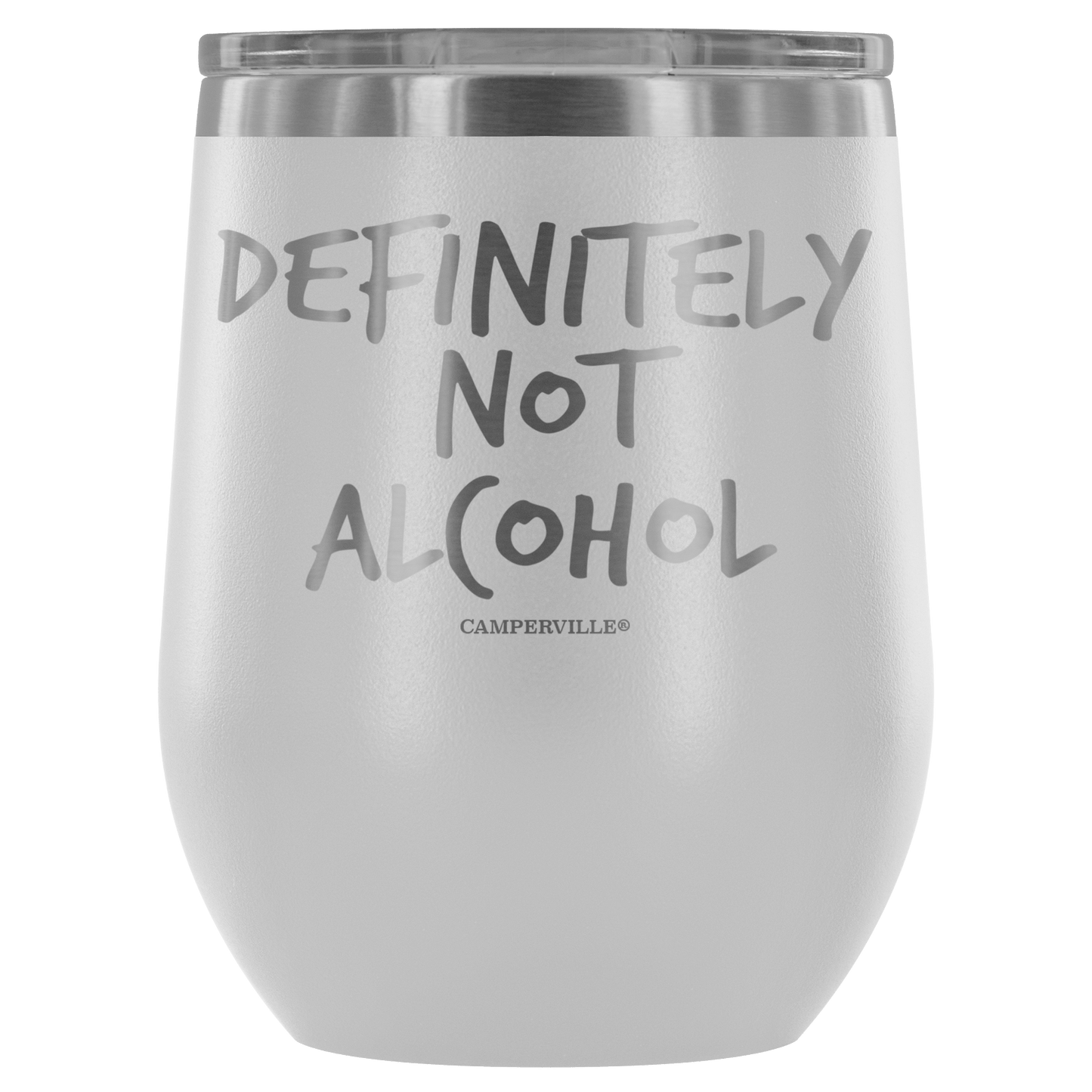 "Definitely Not Wine" - Stemless Wine Cup