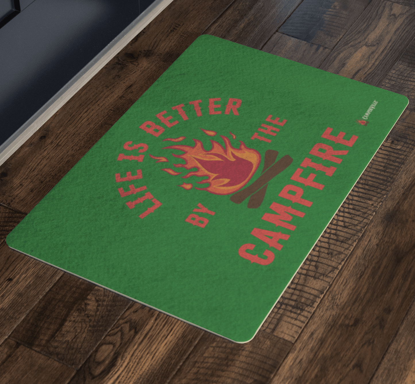 "Life Is Better By The Campfire" Doormat