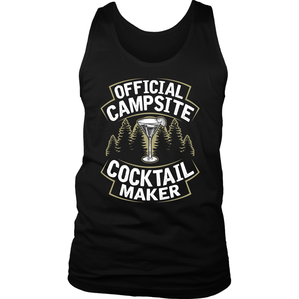 "Official Campsite Cocktail Maker" - Tank