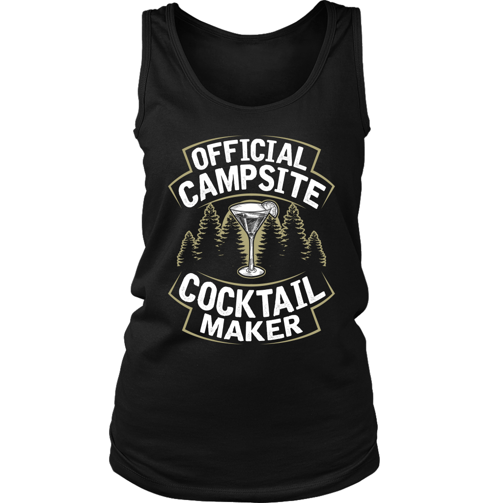 "Official Campsite Cocktail Maker" - Tank