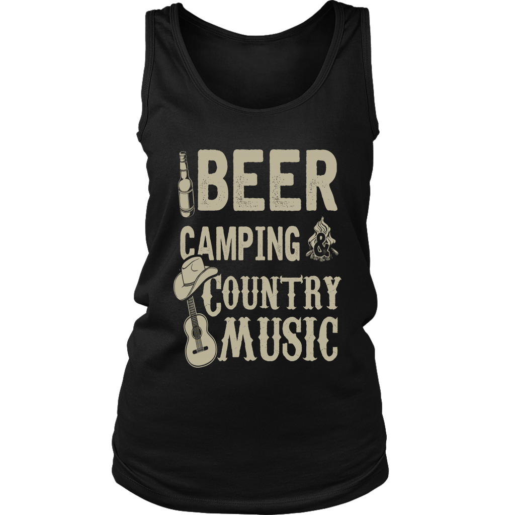 "Beer, Camping, And Country Music" - Tank