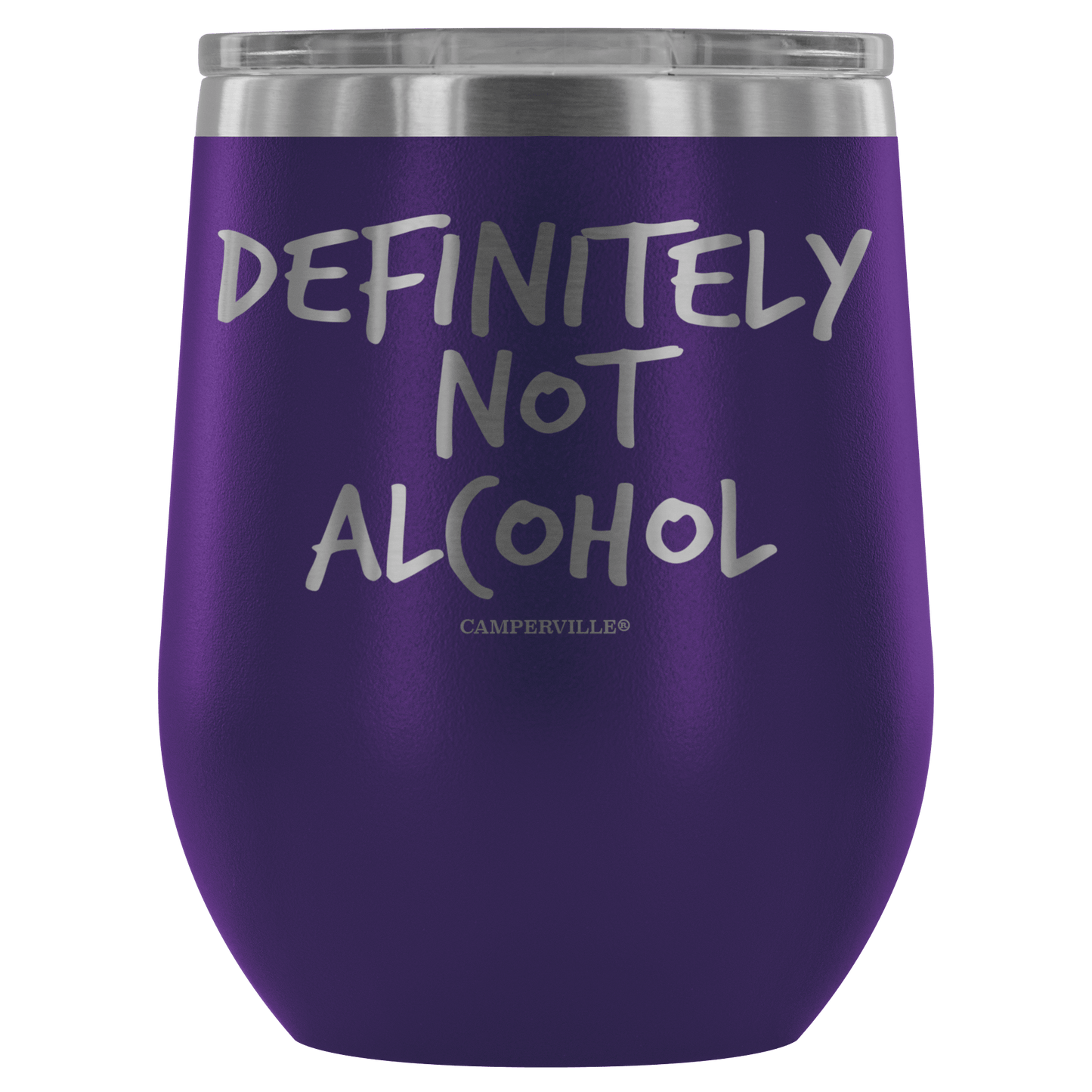 "Definitely Not Wine" - Stemless Wine Cup