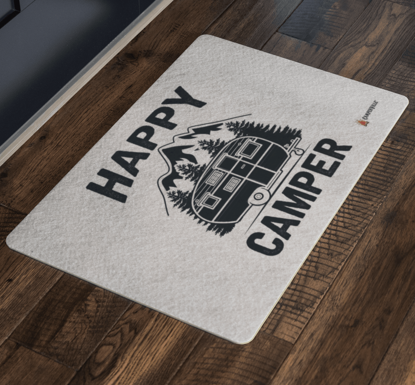 Official Camperville "Happy Camper" Doormat