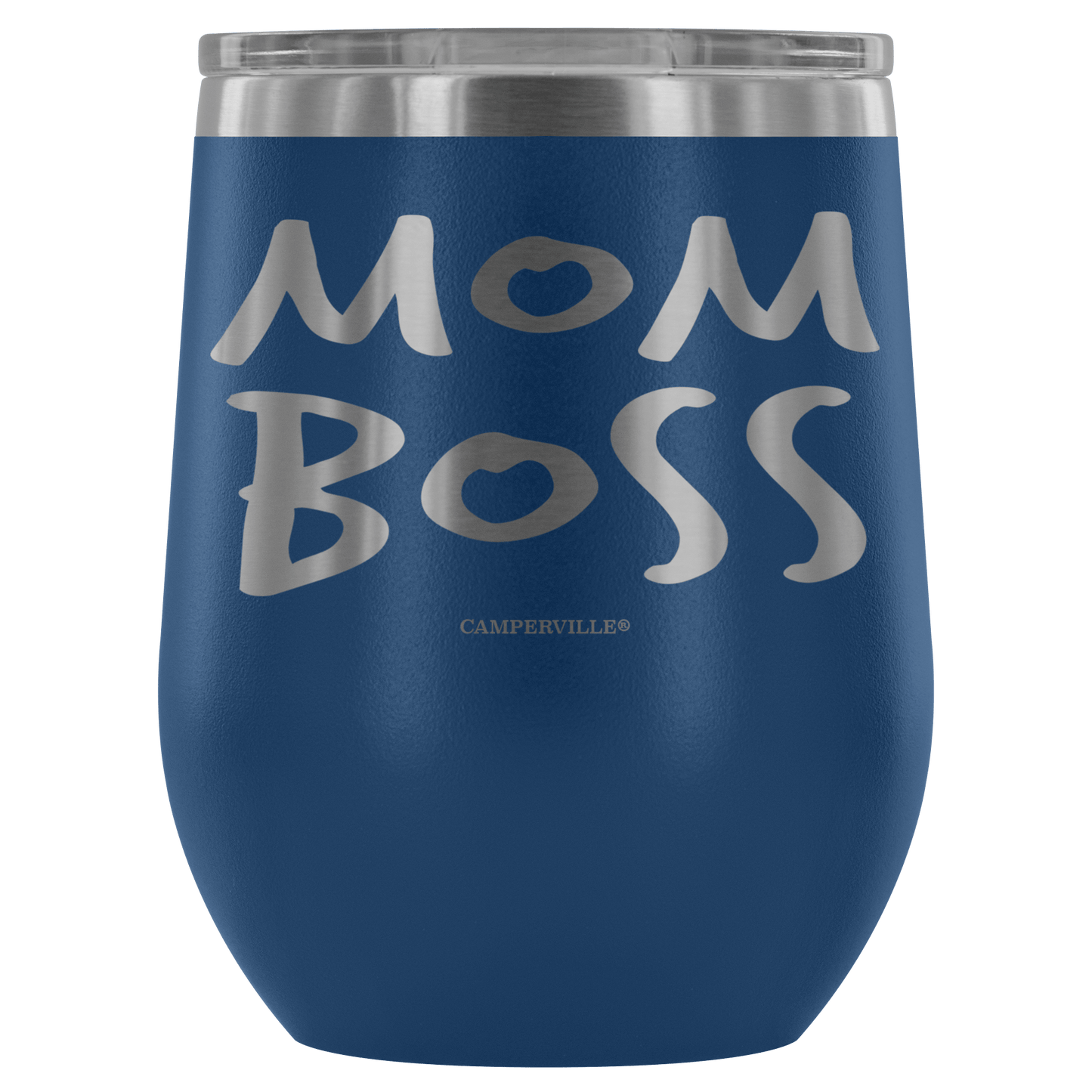 "Mom Boss" Stemless Wine Cup